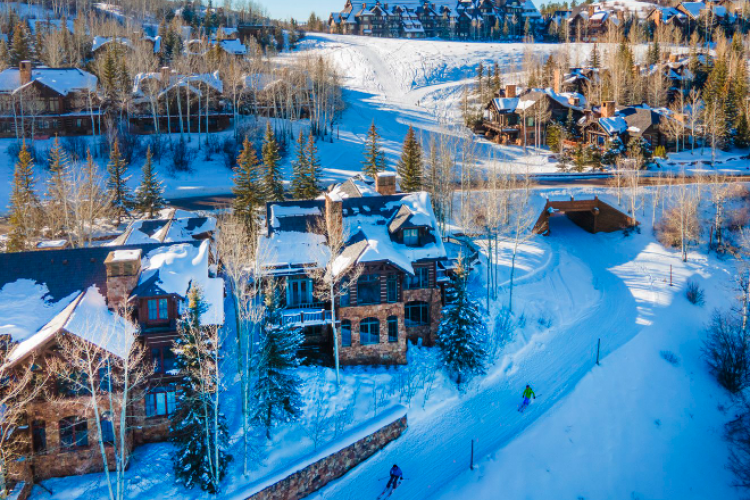 Ski in Ski out private home in Bachelor Gulch, Colorado