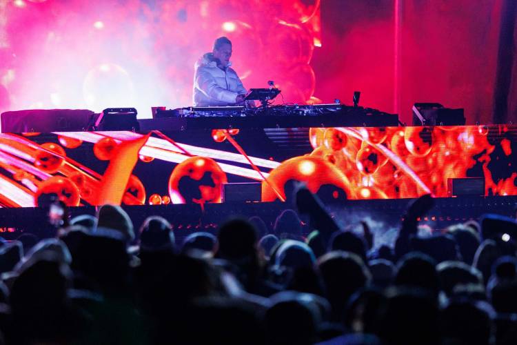 Tiesto in Vail Apres at The Amp Live Music Vail Village 