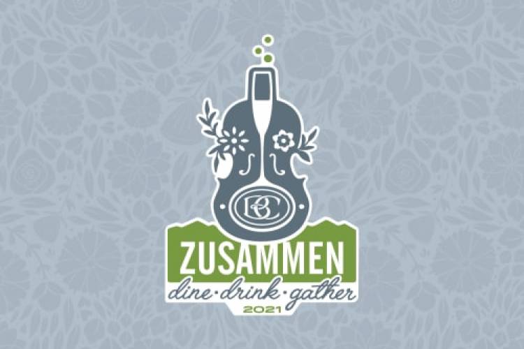 Zusammen dine drink gather