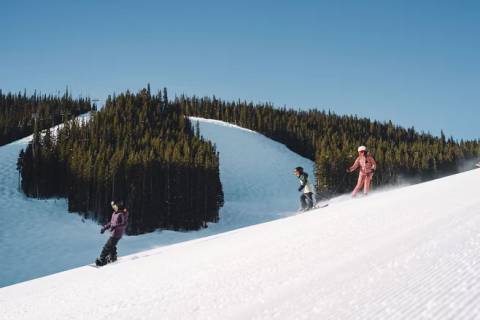 First Tracks in Beaver Creek, CO