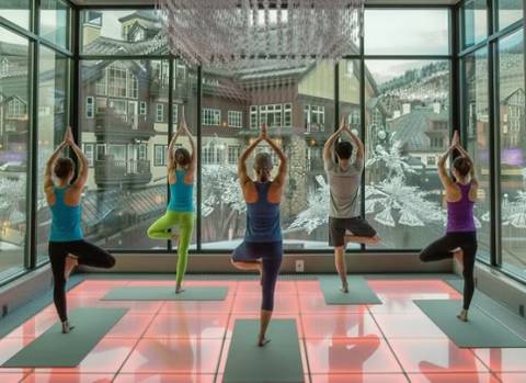 Morning Mountain Flow Yoga in Beaver Creek, CO